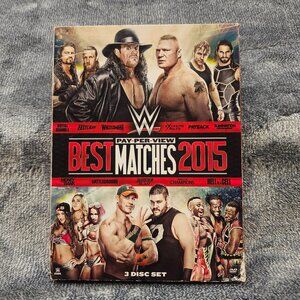 Best Pay Per View  Matches 2015 Wrestling WWE Superstars and Divas 3 DvD Set